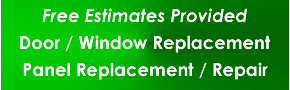 Free estimates provided for Caravan damage repair, Caravan door and window replacement, Caravan panel replacement